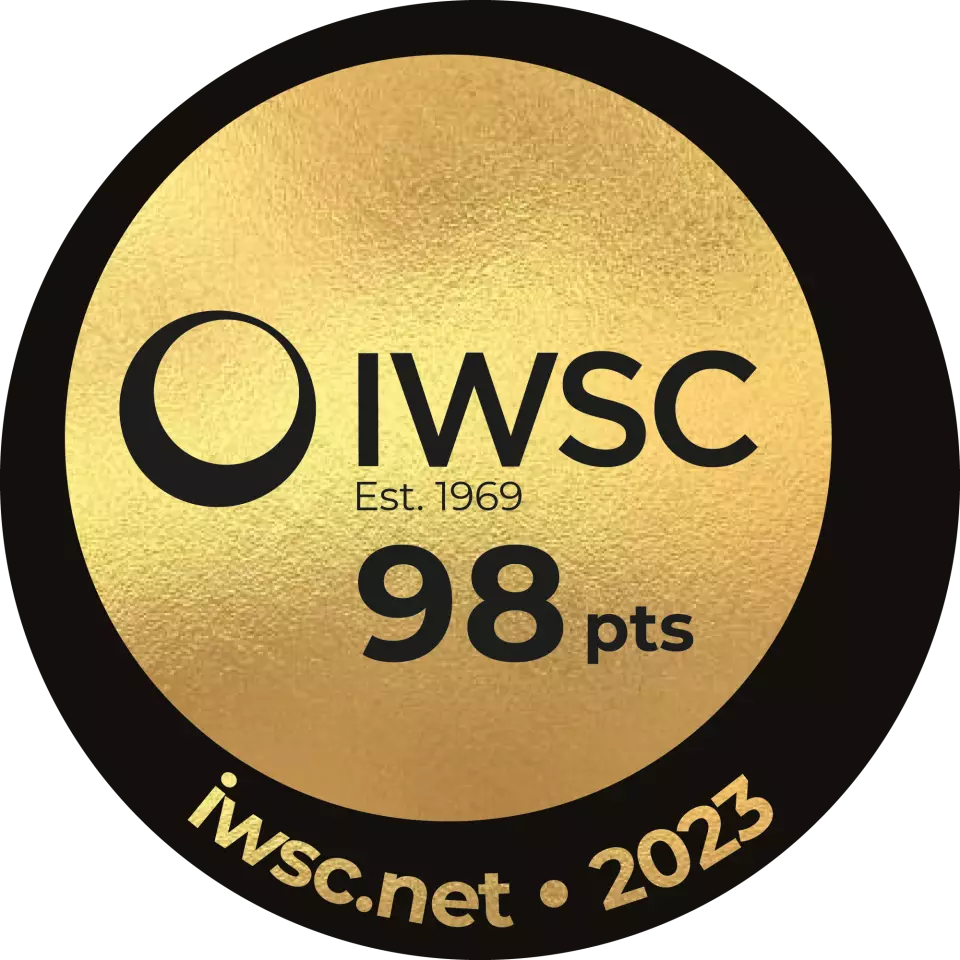 Balblair 25YO IWSC 2023 Gold P8 Points (award medal)