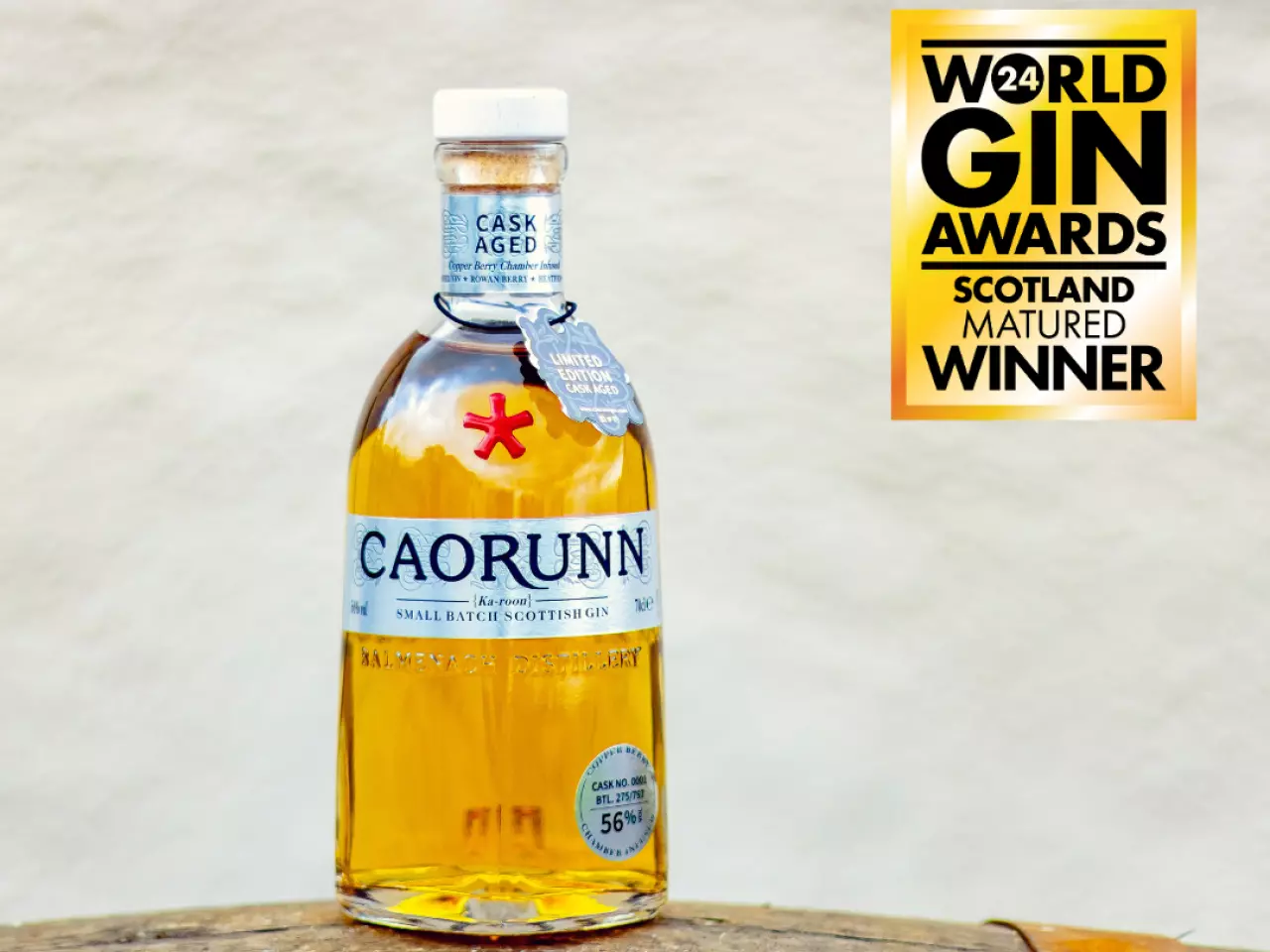 Caorunn Cask Aged Gin Award