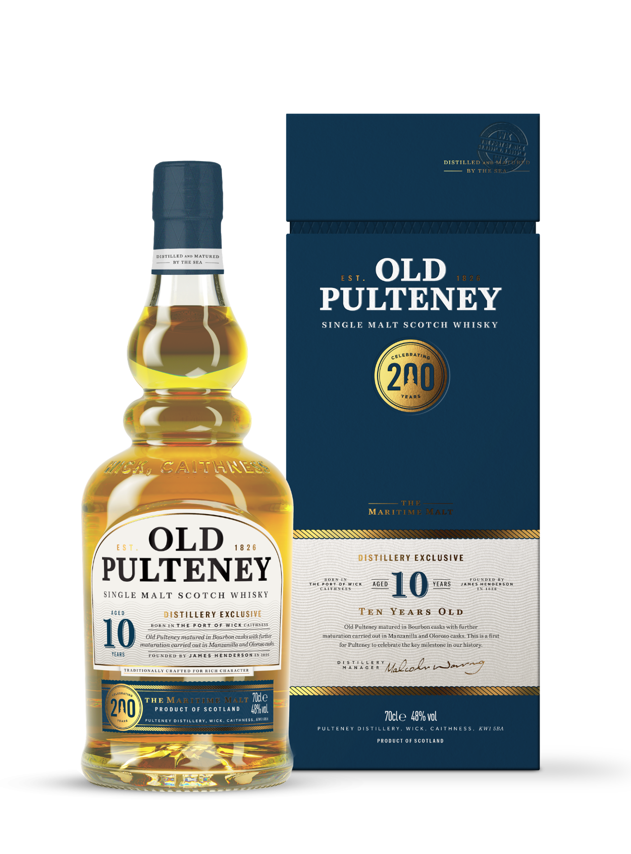 200 yeard old pulteney distillery exclusive